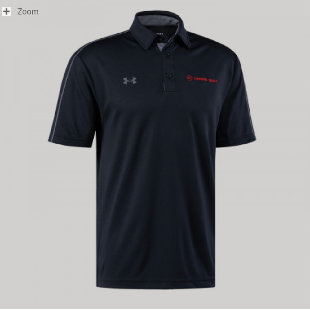 Under armour crimson trace short sleeve poly